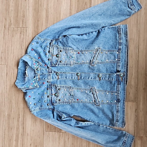 DG2 by Diane Gilman Jackets & Blazers - Vintage western jean jacket M